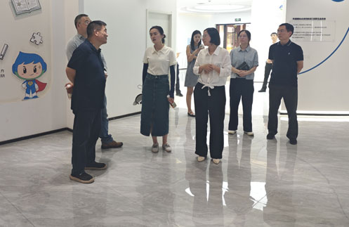 杭州中际智库一行莅临我司调研